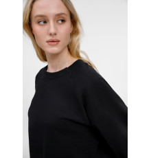 Свитшот унисекс Avenu, черный