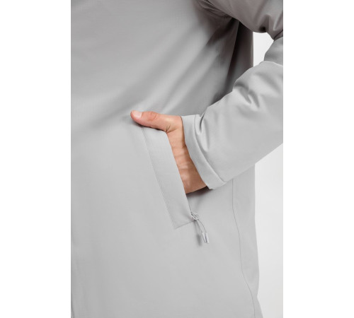 Куртка-парка унисекс Sfera, светло-серая