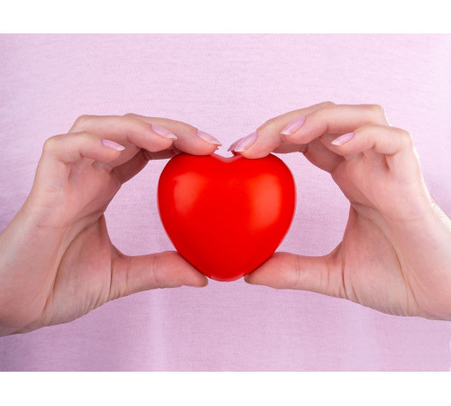 Антистресс «Сердце», красный