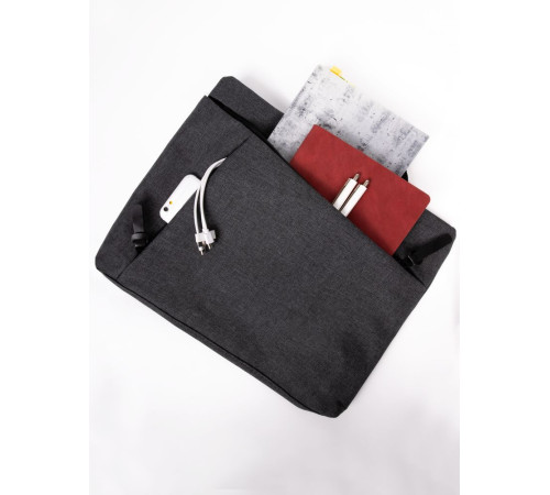 Сумка для документов HotDoc, темно-серая