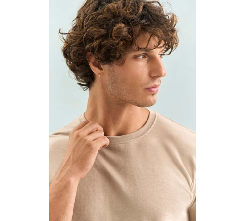 Футболка унисекс Regent 150, серо-бежевая