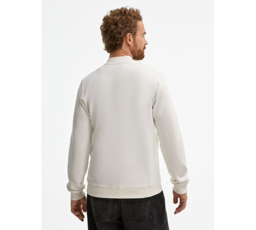 Бомбер унисекс Townie, молочно-белый