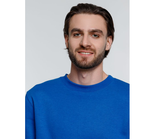 Свитшот унисекс Delta, ярко-синий