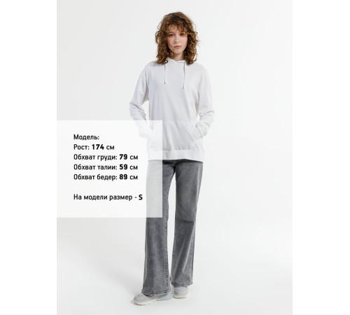 Худи унисекс Westray, белое