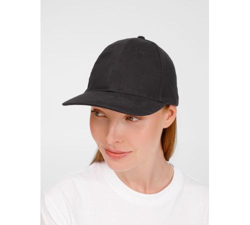 Бейсболка Buffalo, темно-серая (графит)