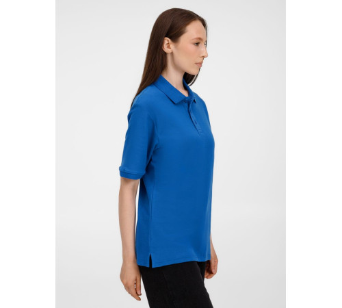 Рубашка поло унисекс Upswing, ярко-синяя