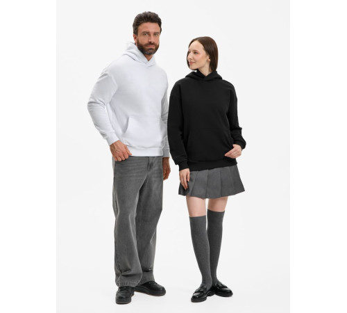 Худи унисекс оверсайз Daylero, белое