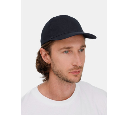 Бейсболка Long Beach, темно-синяя