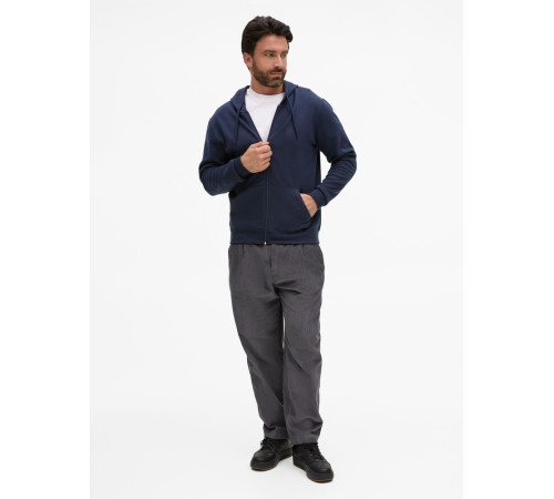 Толстовка унисекс Stone, темно-синяя