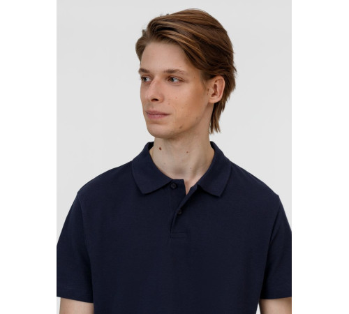 Рубашка поло унисекс Pulse, кобальт (темно-синяя)