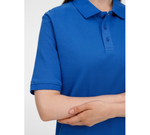 Рубашка поло унисекс Upswing, ярко-синяя