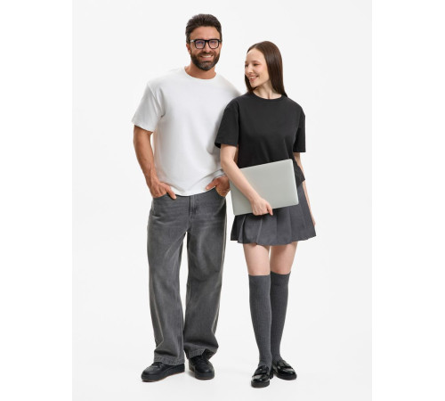 Футболка унисекс Durington, черная