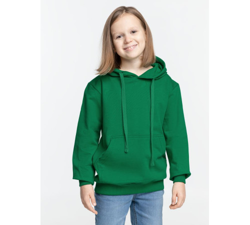 Худи детское Kirenga Kids 2.0, зеленое