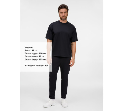 Футболка из бифлекса Morfiss, черная