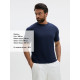 Футболка унисекс Durington, темно-синяя