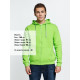 Толстовка на молнии с капюшоном Siverga Heavy, зеленое яблоко