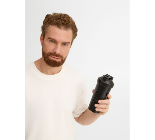 Спортивный шейкер Shake It Easy, черный