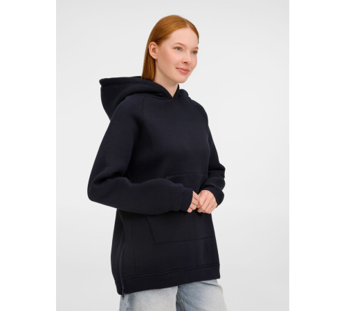 Худи унисекс оверсайз Easy Street, темно-синее