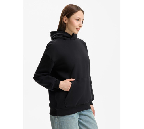 Худи унисекс оверсайз Daylero, черное