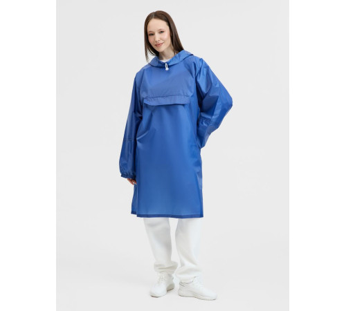 Дождевик-анорак Alatau, ярко-синий, единый размер