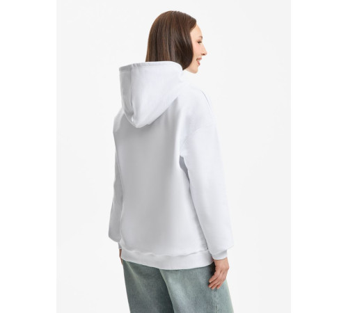 Худи унисекс оверсайз Daylero, белое