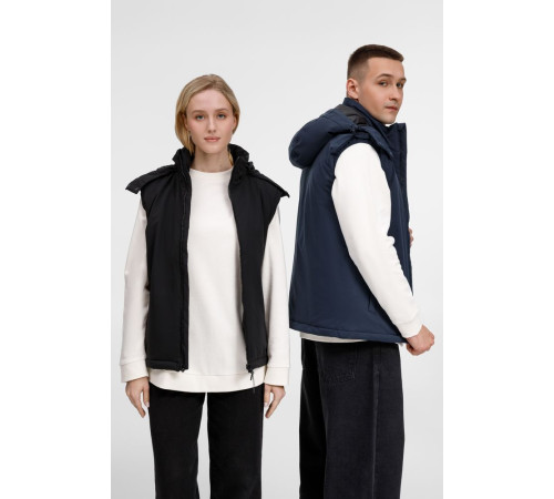 Жилет унисекс Sfera, темно-синий