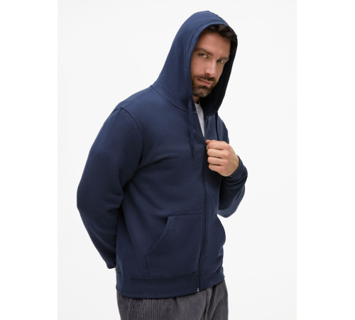 Толстовка унисекс Stone, темно-синяя