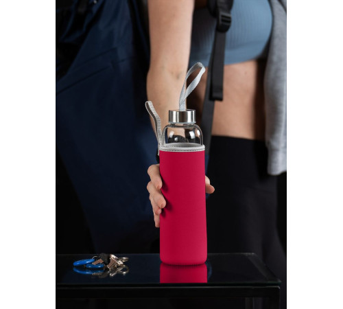 Бутылка для воды Sleeve Ace, красная