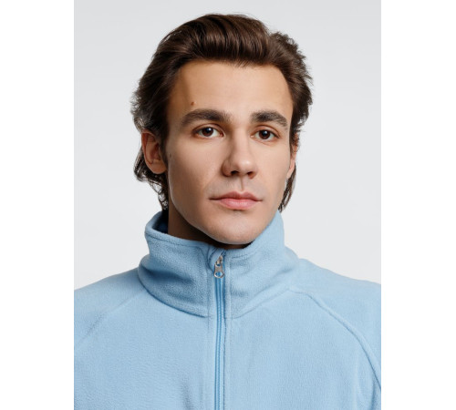 Куртка флисовая унисекс Fliska, голубая