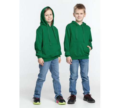 Худи детское Kirenga Kids 2.0, зеленое