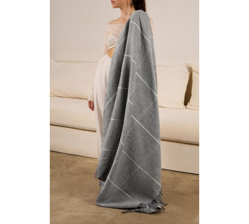 Плед «Шамони», серый