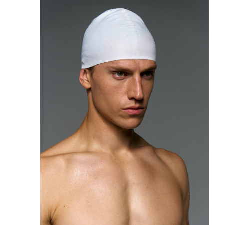 Шапочка для плавания Aquasana, белая