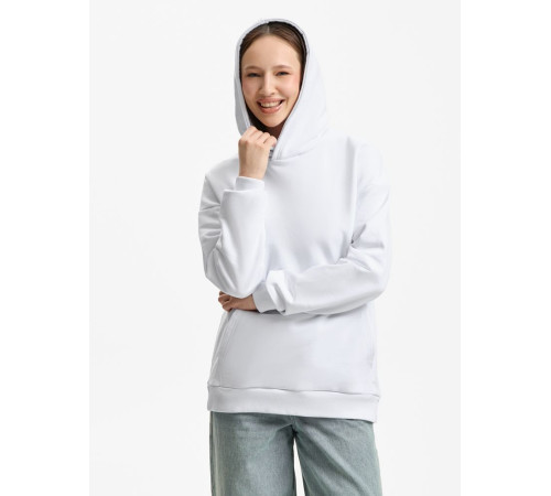 Худи унисекс оверсайз Daylero, белое