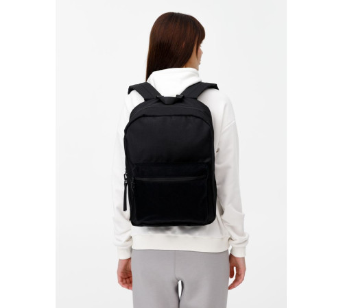 Рюкзак Patch Catcher с карманом из липучки, черный