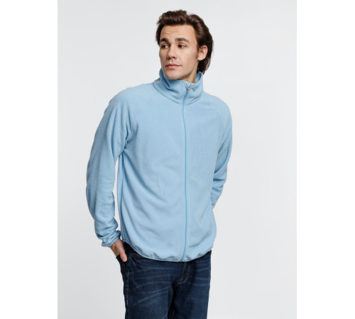 Куртка флисовая унисекс Fliska, голубая