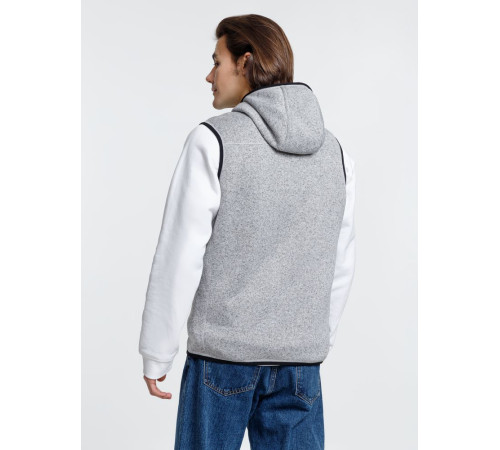 Жилет с капюшоном унисекс Gotland, серый