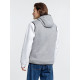 Жилет с капюшоном унисекс Gotland, серый