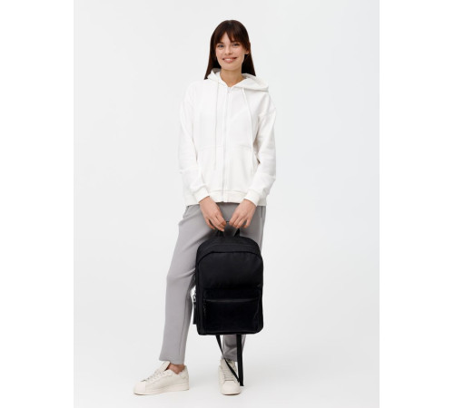 Рюкзак Patch Catcher с карманом из липучки, черный