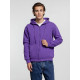 Толстовка на молнии с капюшоном Siverga Heavy 2.0, фиолетовая