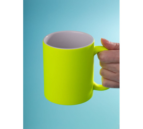 Кружка Colorido, желтый неон