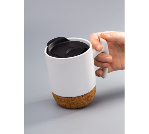 Кружка Corky Grip, белая