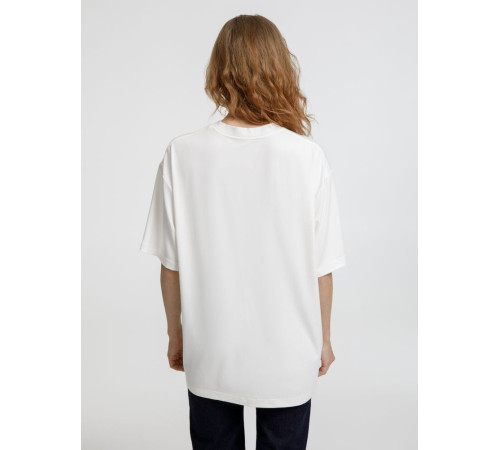 Футболка оверсайз унисекс Lavinia, белая
