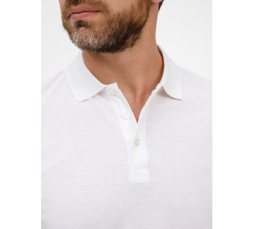 Рубашка поло унисекс Tervise, белая