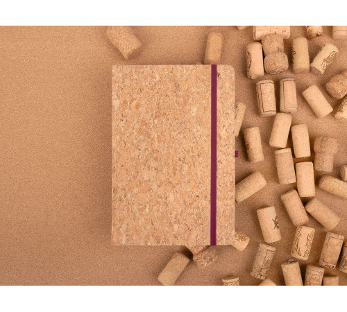 Блокнот Corkfolio, красный