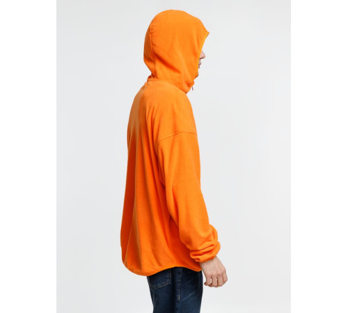 Анорак флисовый унисекс Fliska, оранжевый