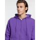 Толстовка на молнии с капюшоном Siverga Heavy 2.0, фиолетовая