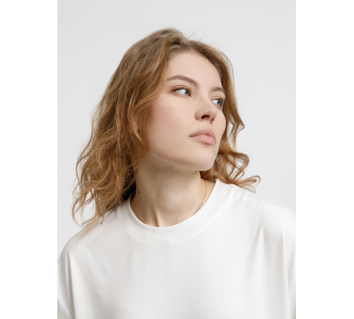 Футболка оверсайз унисекс Lavinia, белая