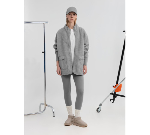 Куртка унисекс Oblako, светло-серая