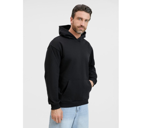 Худи унисекс оверсайз Songo, черное