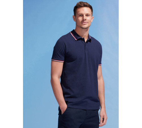 Рубашка поло мужская Prestige Men, ярко-синяя